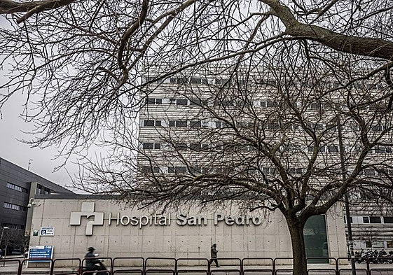 Imagen del San Pedro, hospital de referencia riojano.