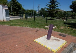 Montaje para una de las electrolineras de General Urrutia.