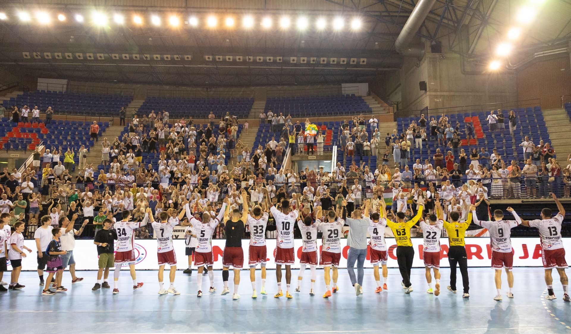 El último partido del Ciudad de Logroño, en imágenes