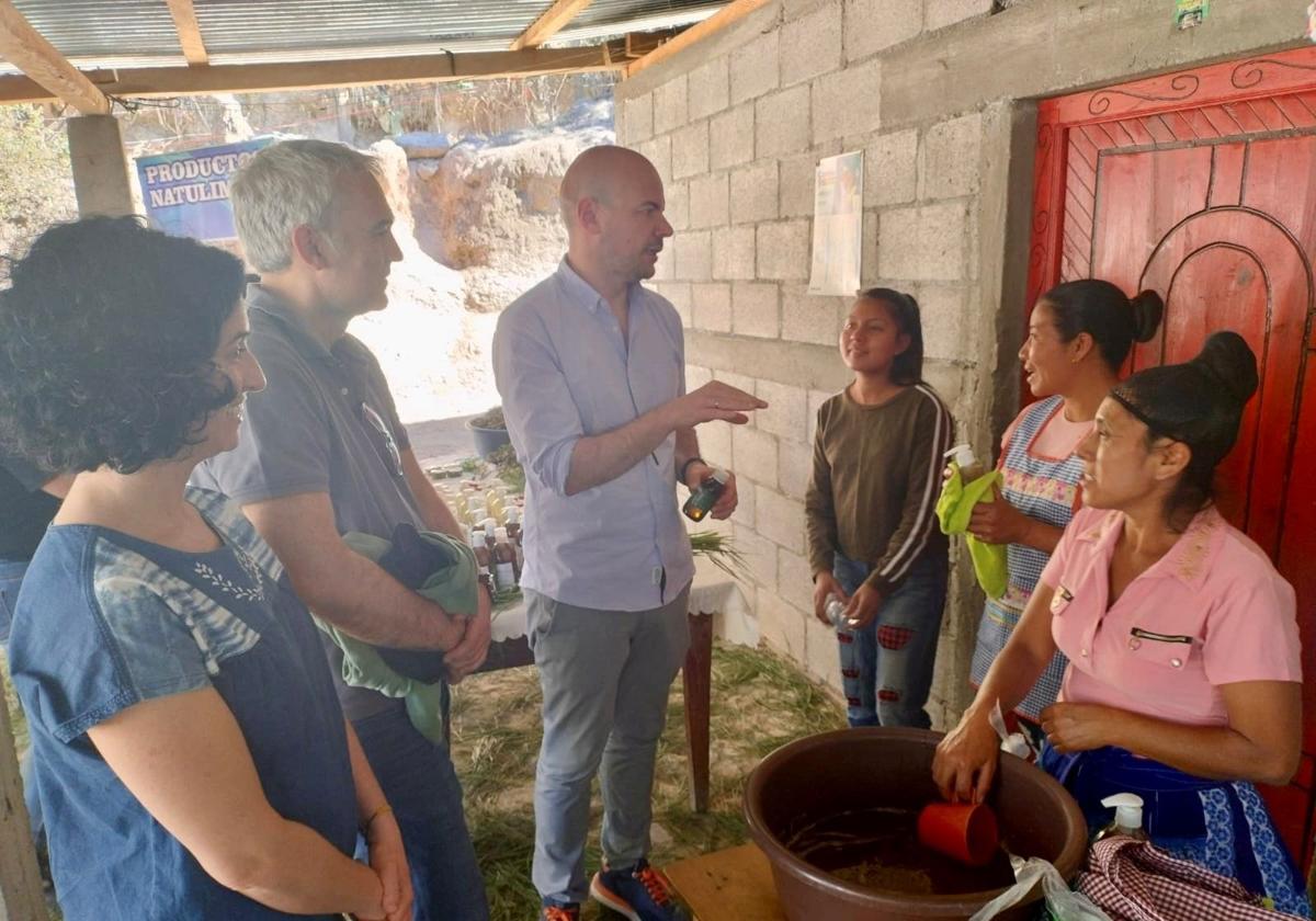 Visita al proyecto de desarrollo económico rural inclusivo sostenible en Sibinal y Tacaná (Guatemala), financiado por la comunidad autónoma de La Rioja y ejecutado por Manos Unidas.
