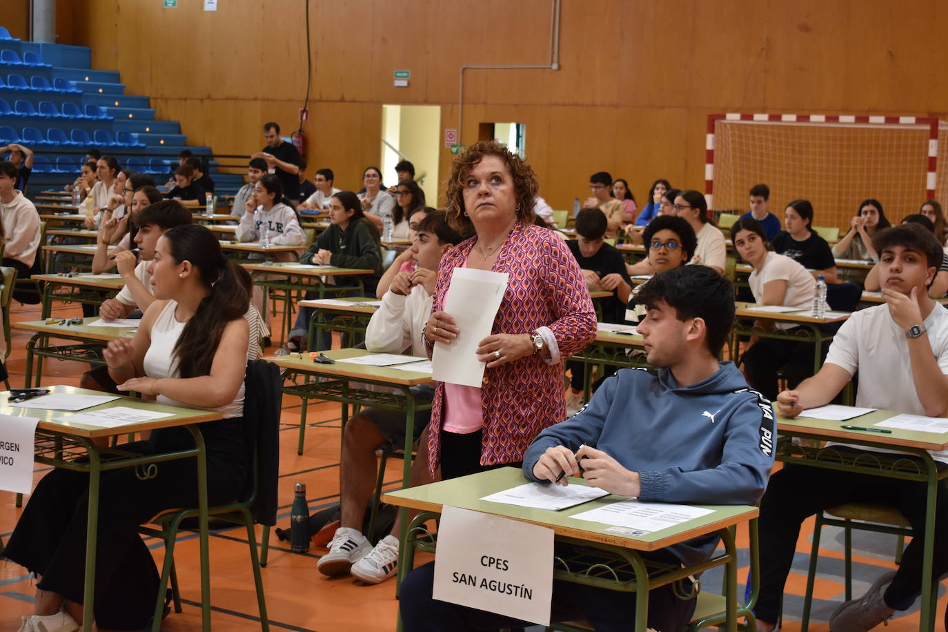 Las imágenes de la Selectividad en Calahorra
