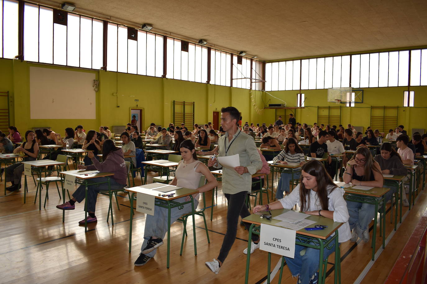 Las imágenes de la Selectividad en Calahorra