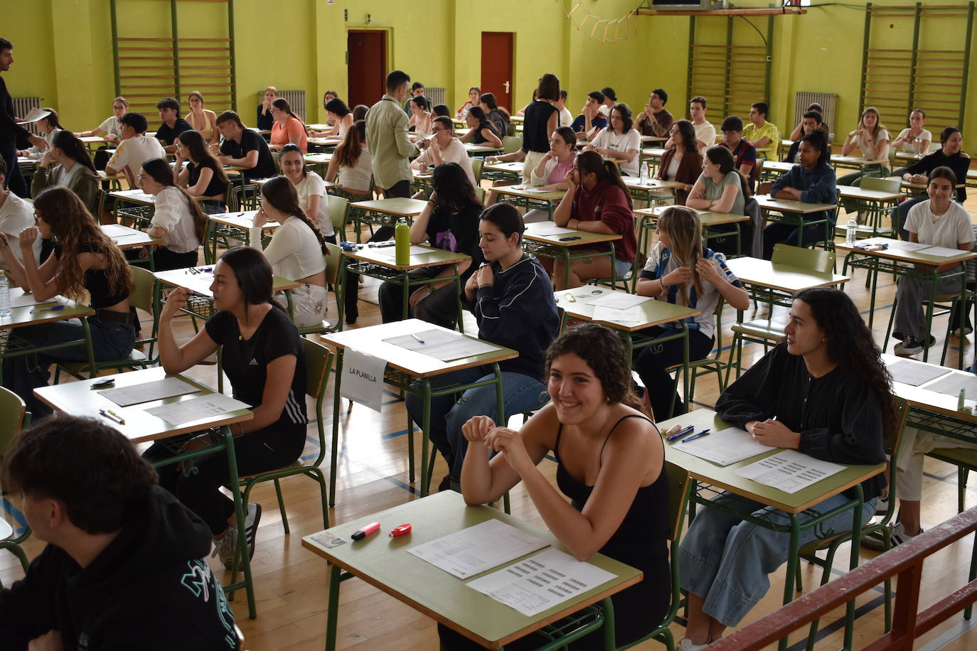 Las imágenes de la Selectividad en Calahorra