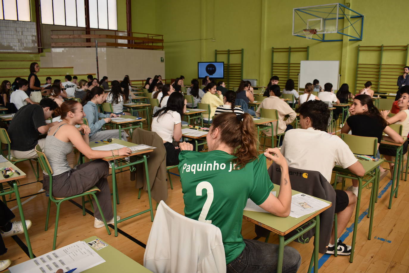 Las imágenes de la Selectividad en Calahorra