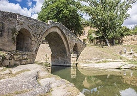 Puente romano de Cihuri, en una imagen de archivo.