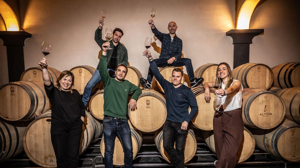 Jóvenes viticultores de Rioja