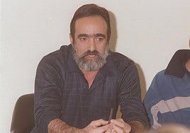 Antonio Moreno, en sus tiempos como presidente de la Federación Riojana de Atletismo.