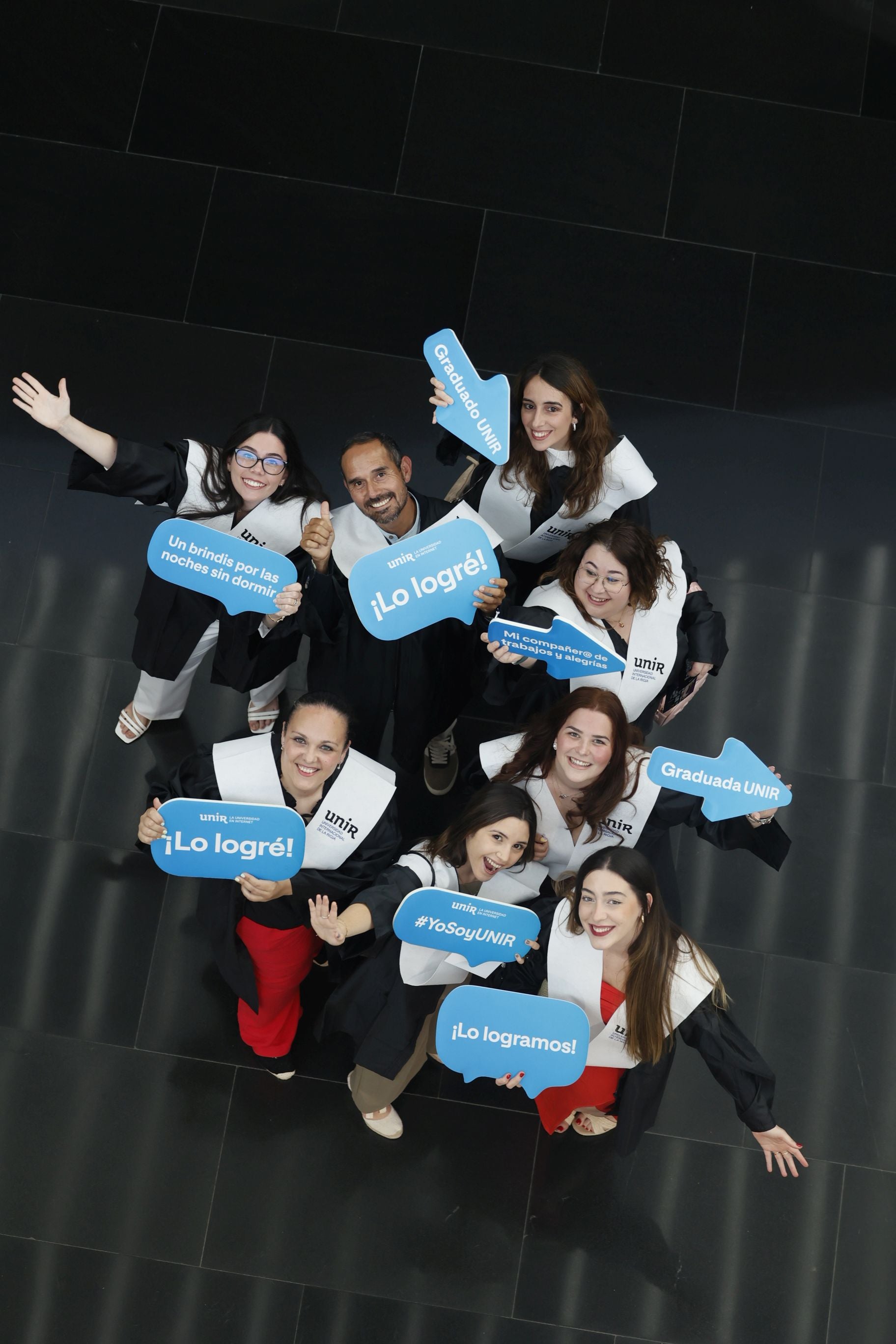 Las imágenes de la graduación de los estudiantes de la Facultad de Educación y Humanidades de UNIR