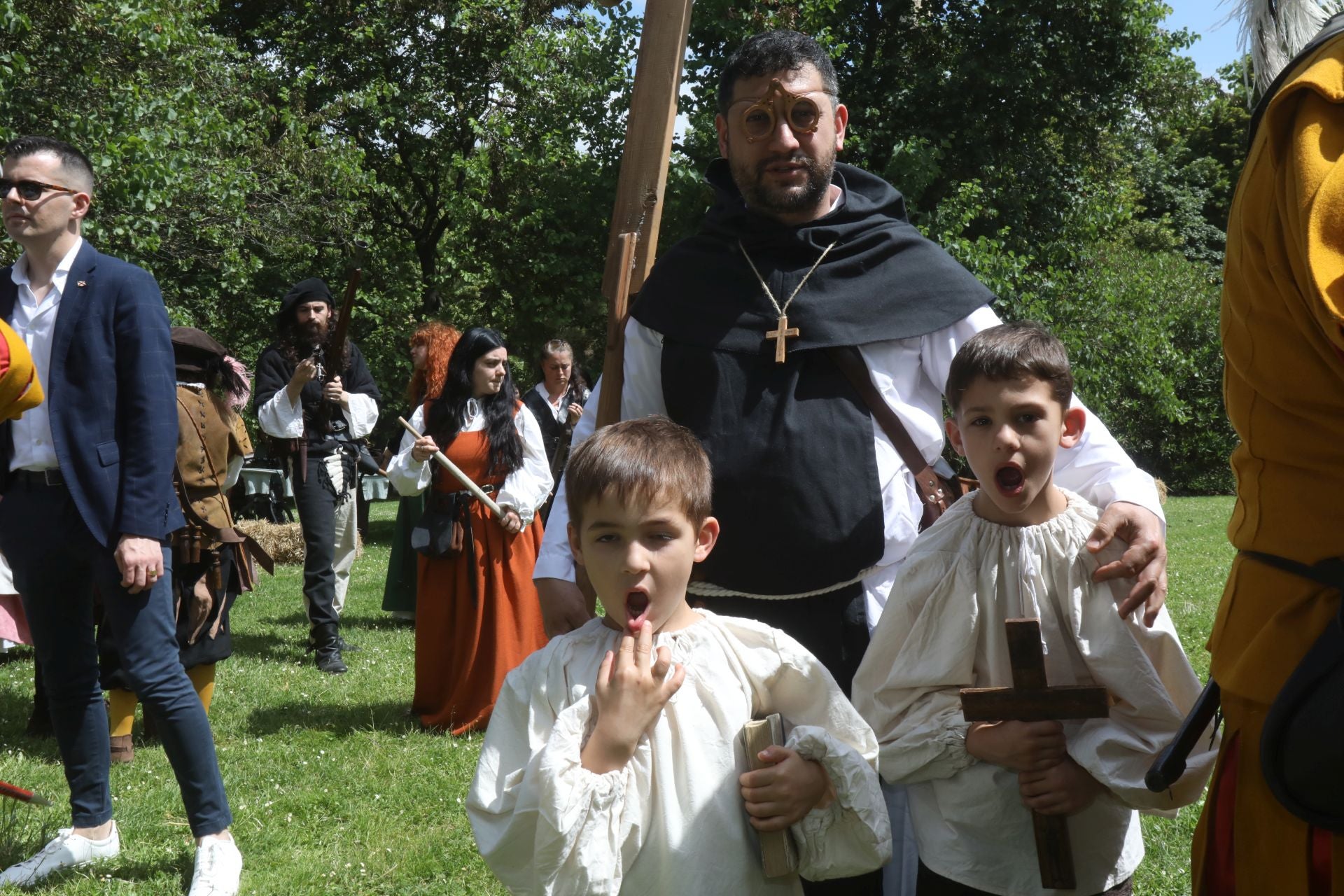 Las imágenes del inicio de las fiestas