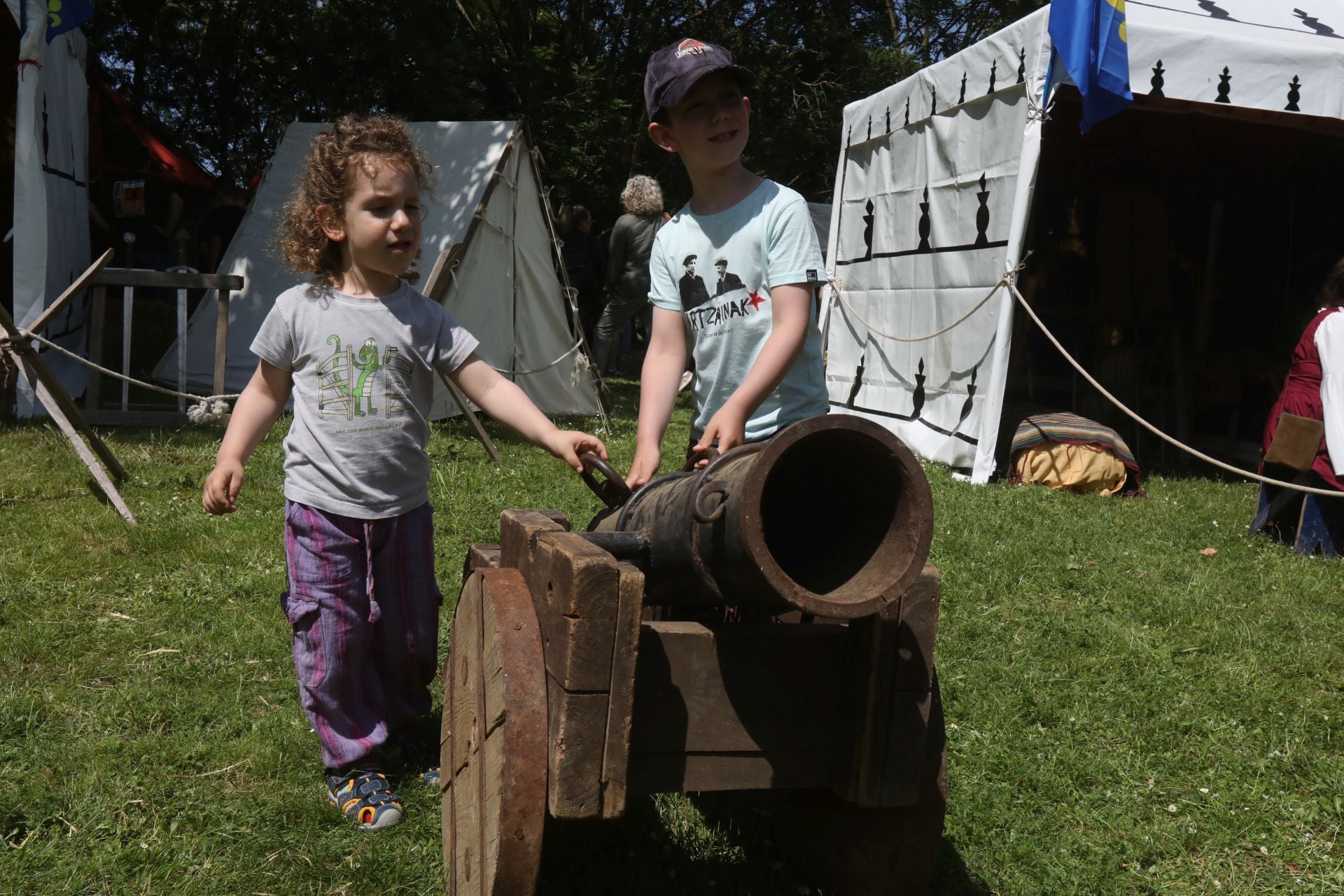 Las imágenes del inicio de las fiestas