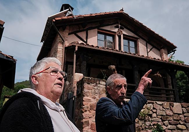 Gloria y Domingo, en Turza.