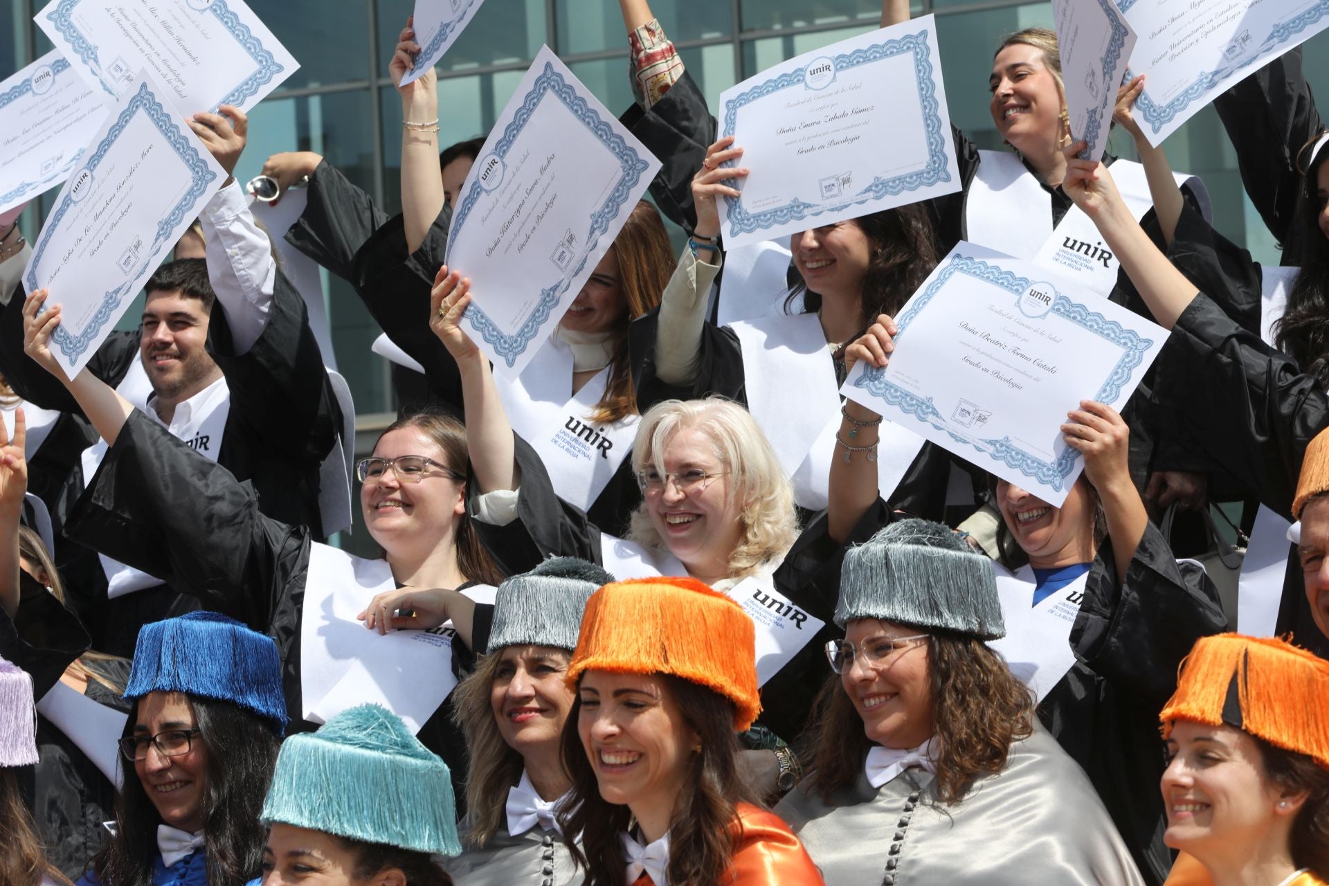 Las graduaciones de UNIR de este sábado