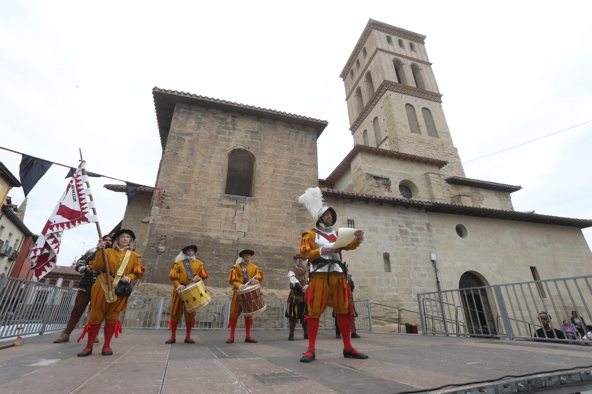 La recreación de la defensa de Logroño