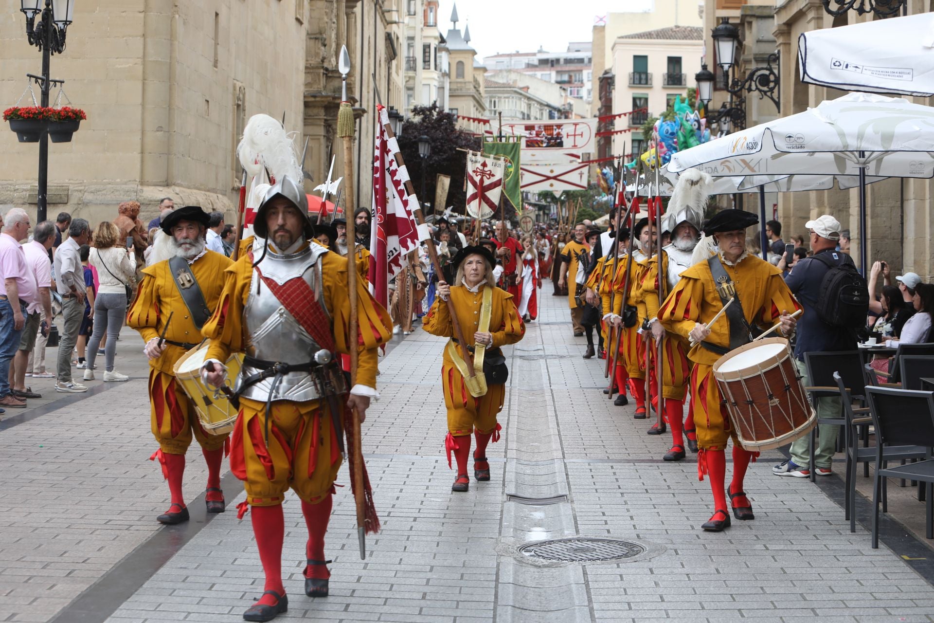 La recreación de la defensa de Logroño