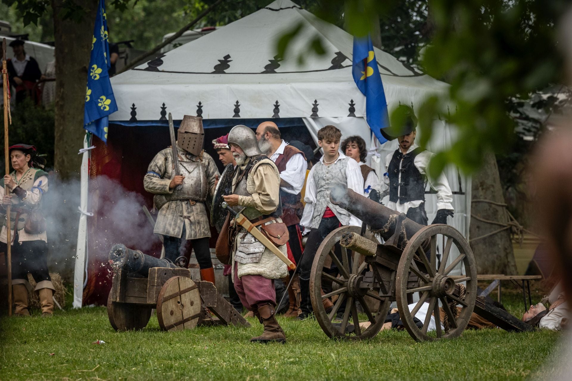 Campamento militar de los galos.