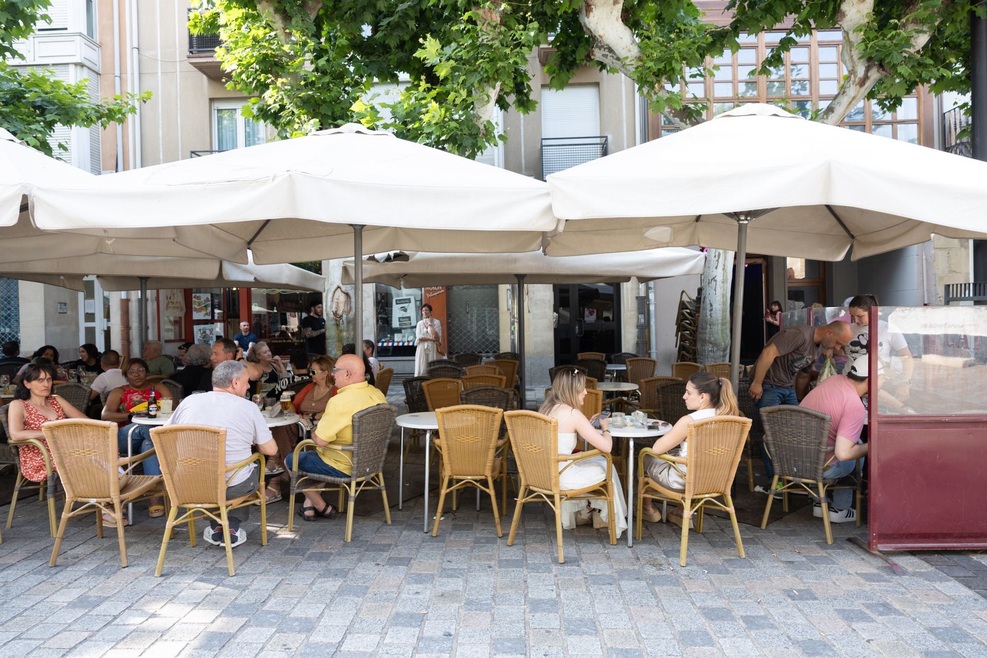 Logroño, a medio gas en San Bernabé