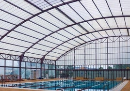 La piscina climatizada de Villamediana de Iregua.