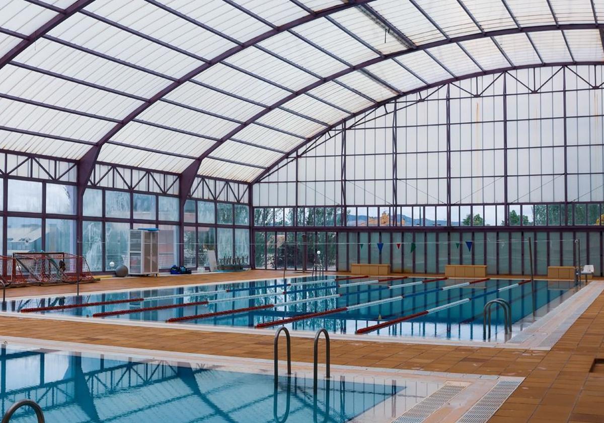 La piscina climatizada de Villamediana de Iregua.