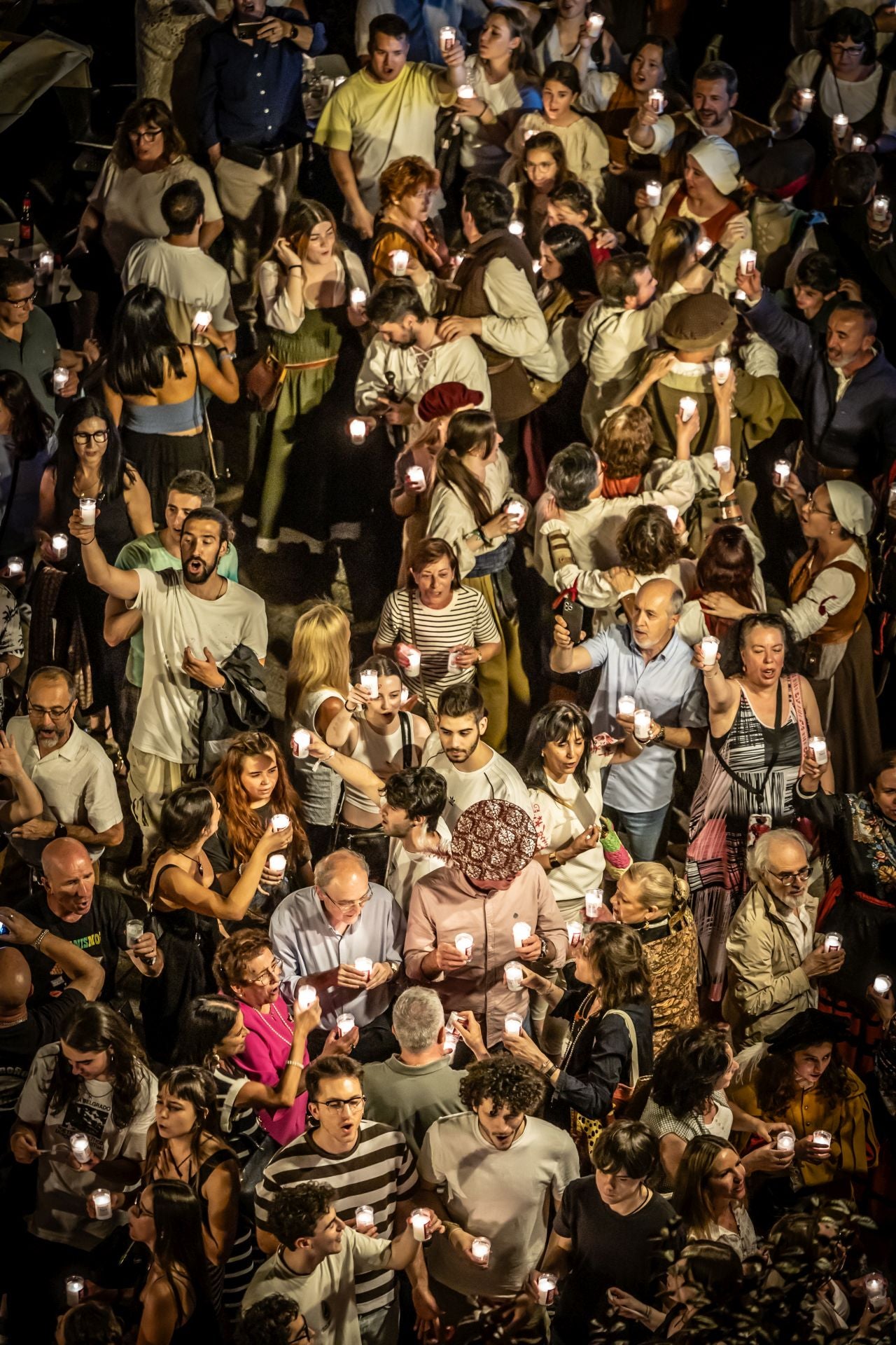 Las imágenes del desfile de luminarias