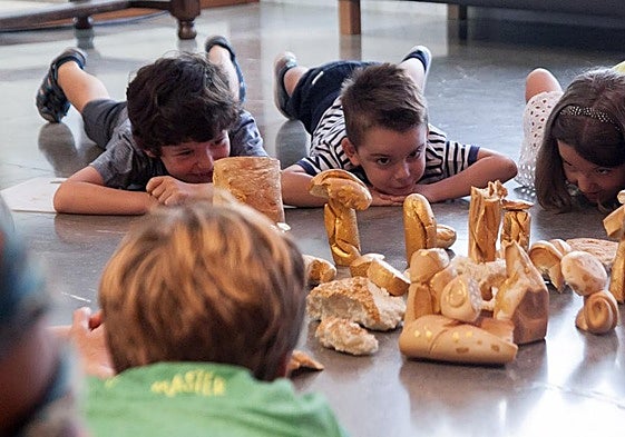 Actividad infantil en el Museo de La Rioja.