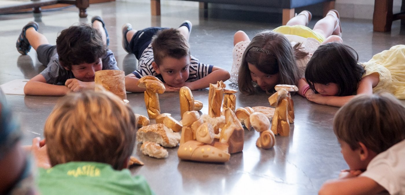 Actividad infantil en el Museo de La Rioja.