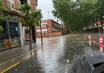 Un reventón, la tesis más plausible que explica la tromba de agua de ayer