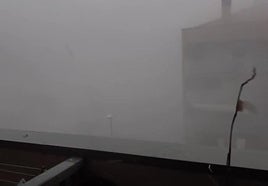 Vídeo | El infierno en Logroño por la tormenta