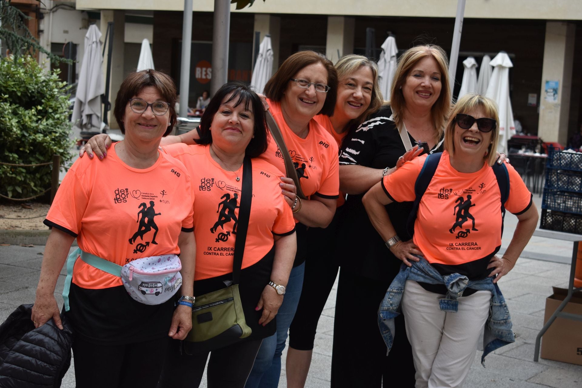 Deporte en la calle y marcha contra el cáncer, en Autol