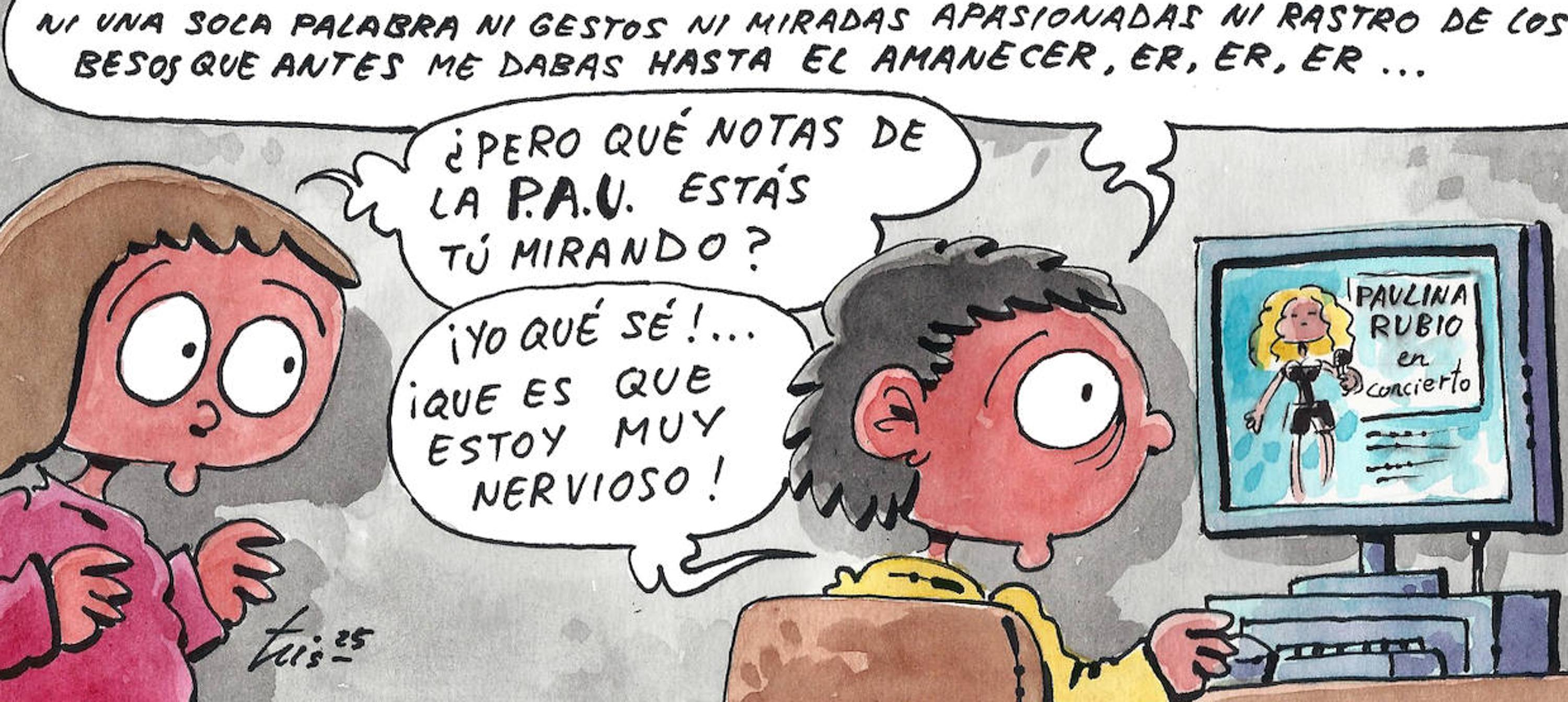 Las notas de la PAU, según Tris | La Rioja