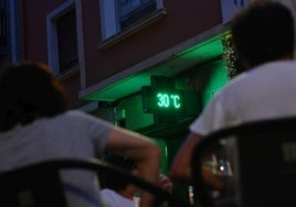 Noche calurosa de verano, en una imagen de archivo.