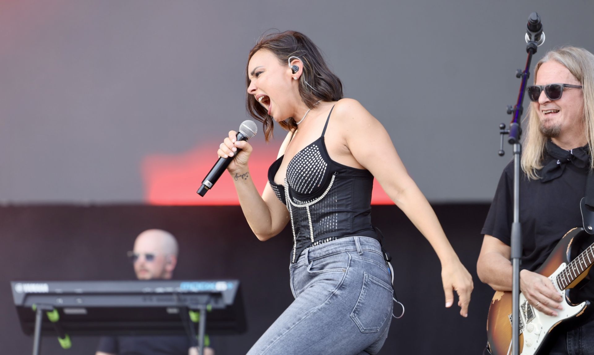 Las imágenes del Gran Reserva: Chenoa y Stephen Wilson Jr.