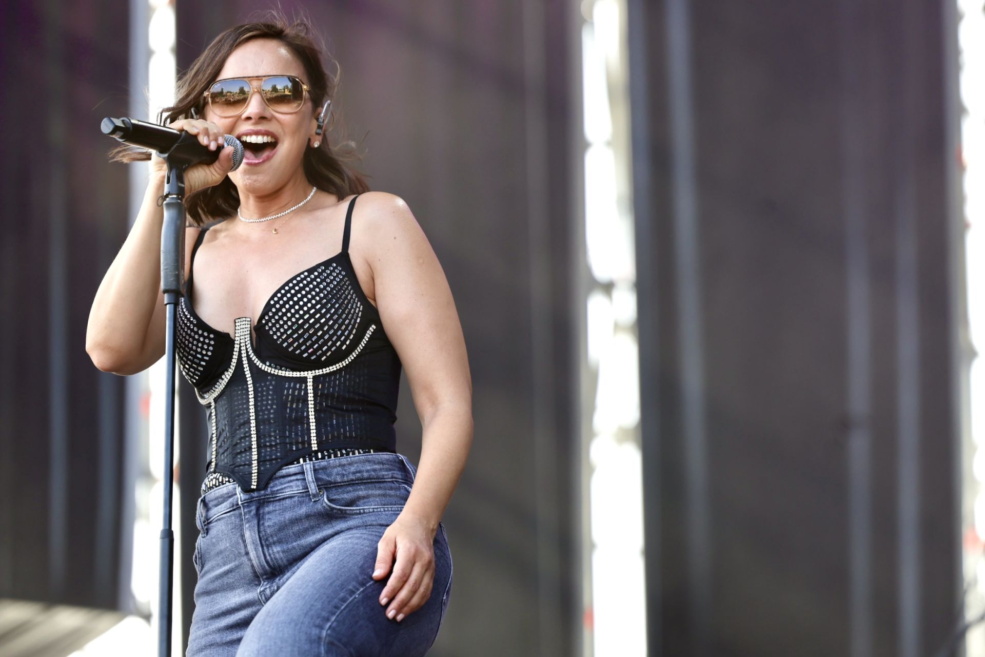 Las imágenes del Gran Reserva: Chenoa y Stephen Wilson Jr.