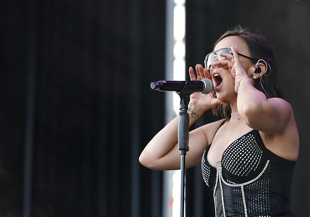 Las imágenes del Gran Reserva: Chenoa y Stephen Wilson Jr.