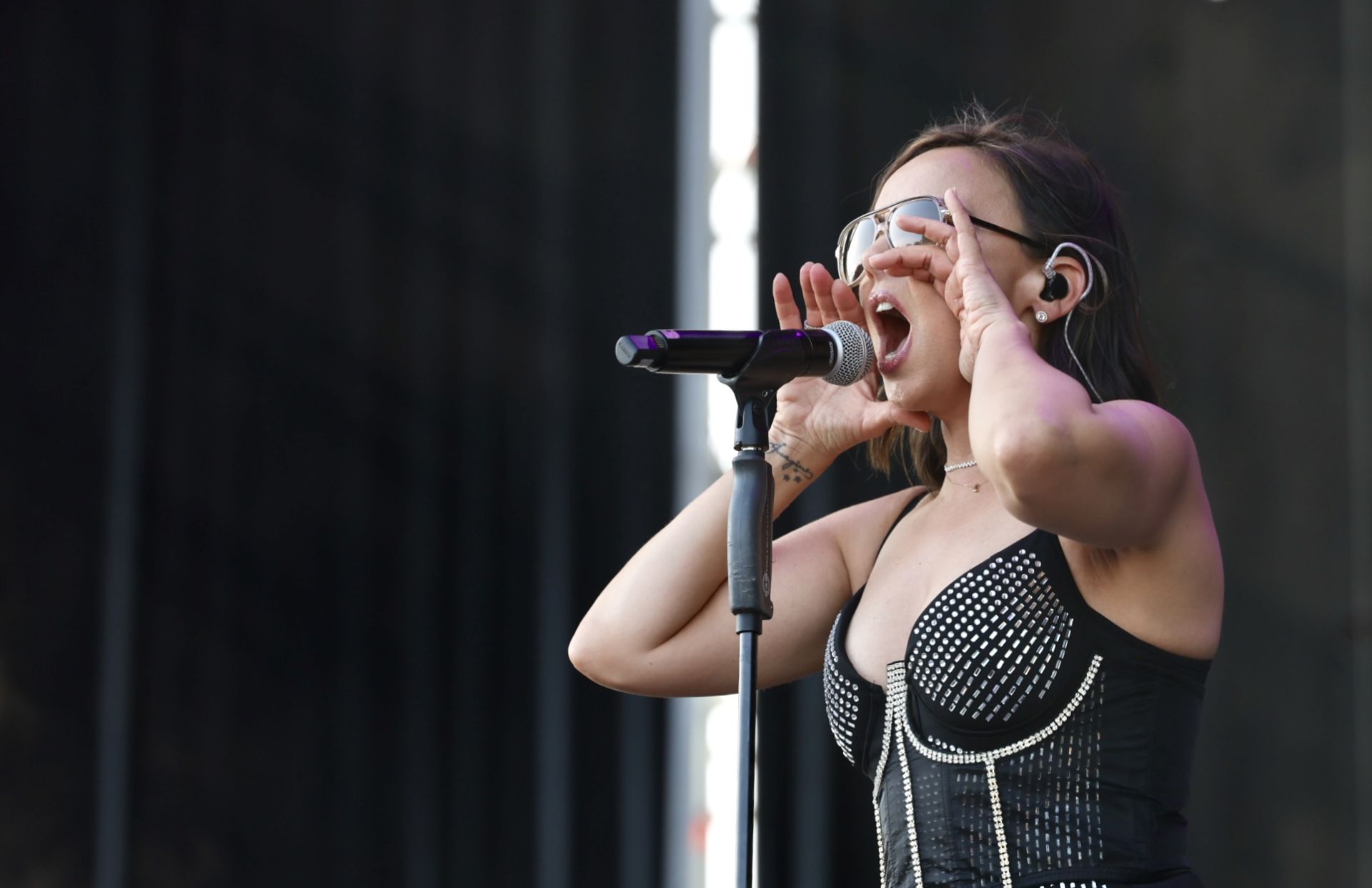 Las imágenes del Gran Reserva: Chenoa y Stephen Wilson Jr.