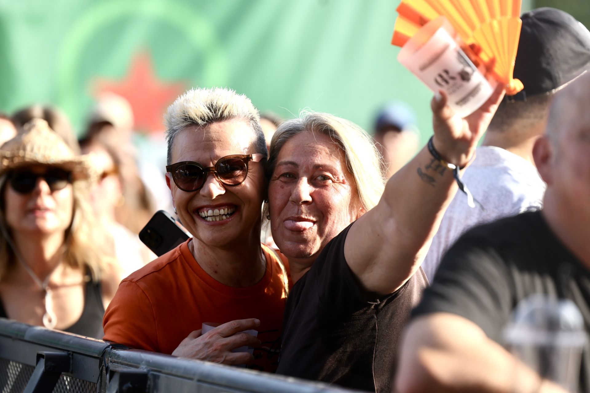 Las imágenes del Gran Reserva: Chenoa y Stephen Wilson Jr.