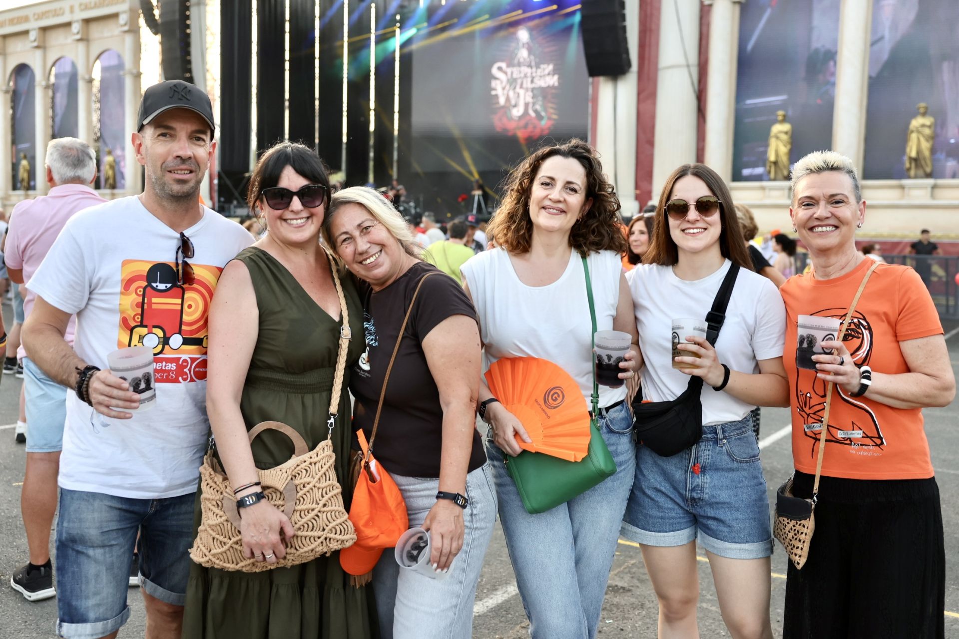 Las imágenes del Gran Reserva: Chenoa y Stephen Wilson Jr.