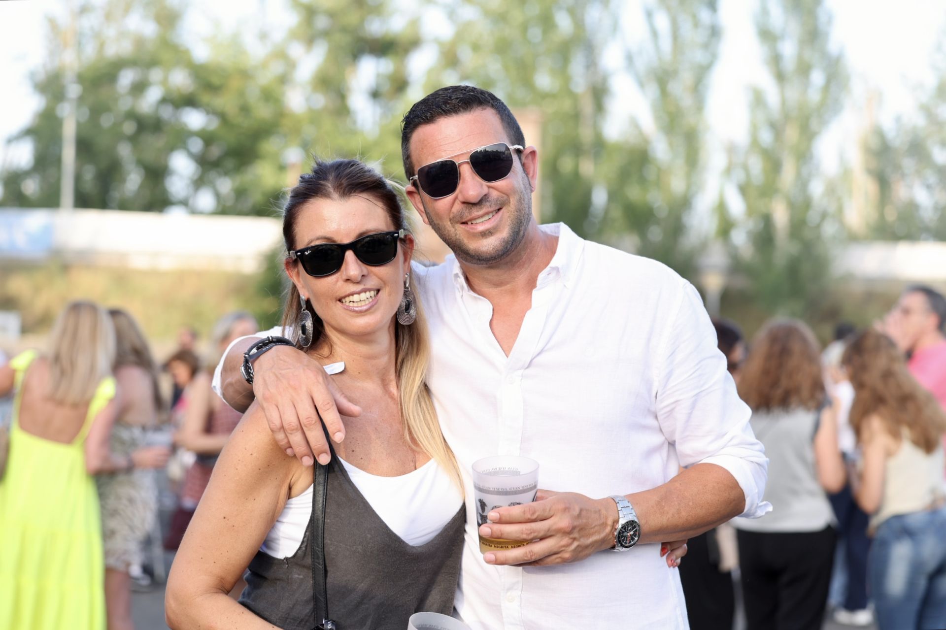 Las imágenes del Gran Reserva: Chenoa y Stephen Wilson Jr.