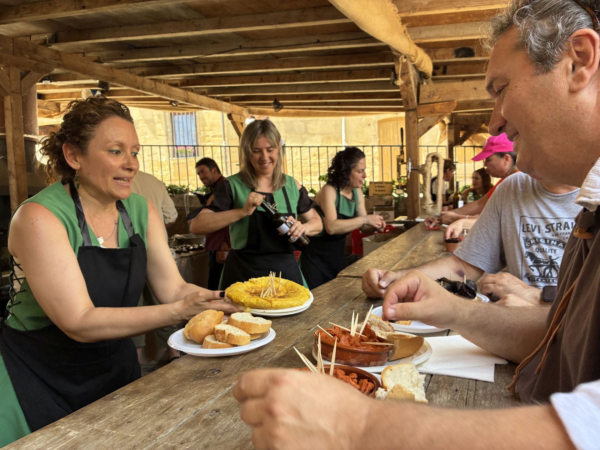 Las imágenes de las Jornadas Medievales de Briones