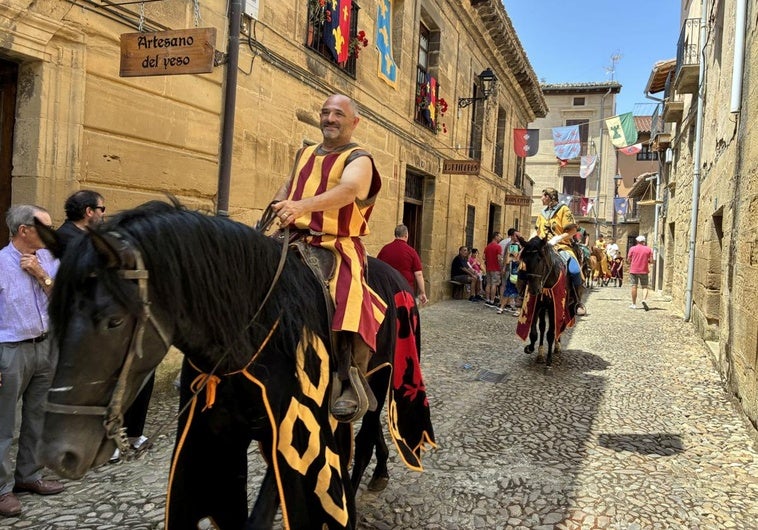 Gran ambiente en las XXVIII Jornadas Medievales de Briones.