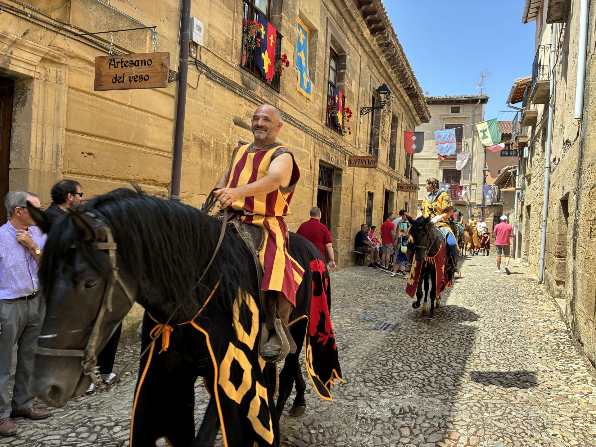 Las imágenes de las Jornadas Medievales de Briones