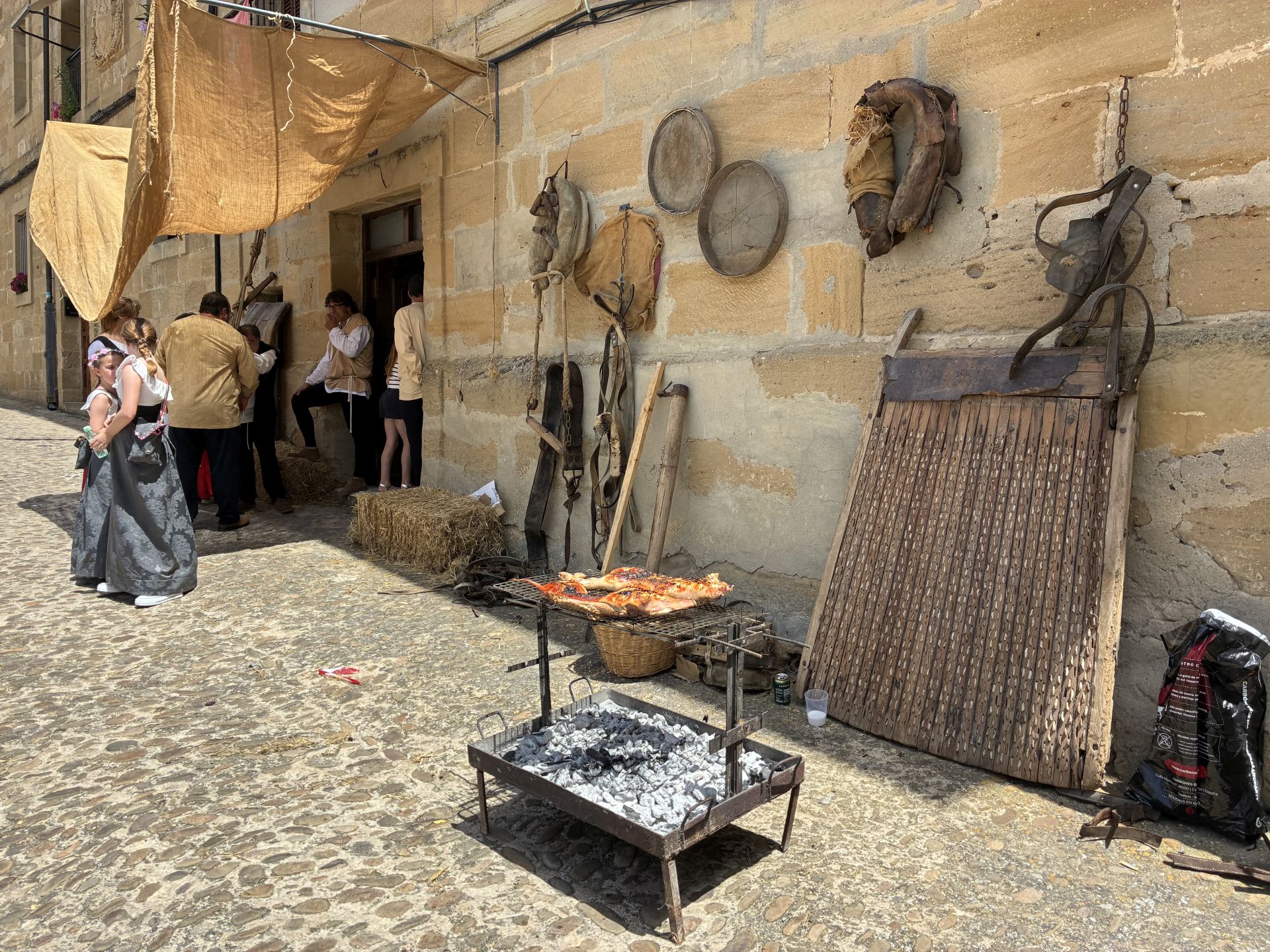 Las imágenes de las Jornadas Medievales de Briones