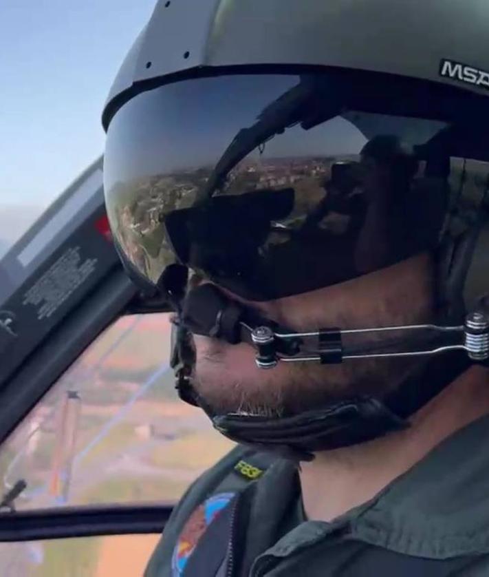 Imagen secundaria 2 - Búsqueda de la joven desde el helicóptero.