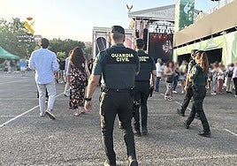 Las imágenes del operativo de la Guardia Civil en el Gran Reserva de Calahorra
