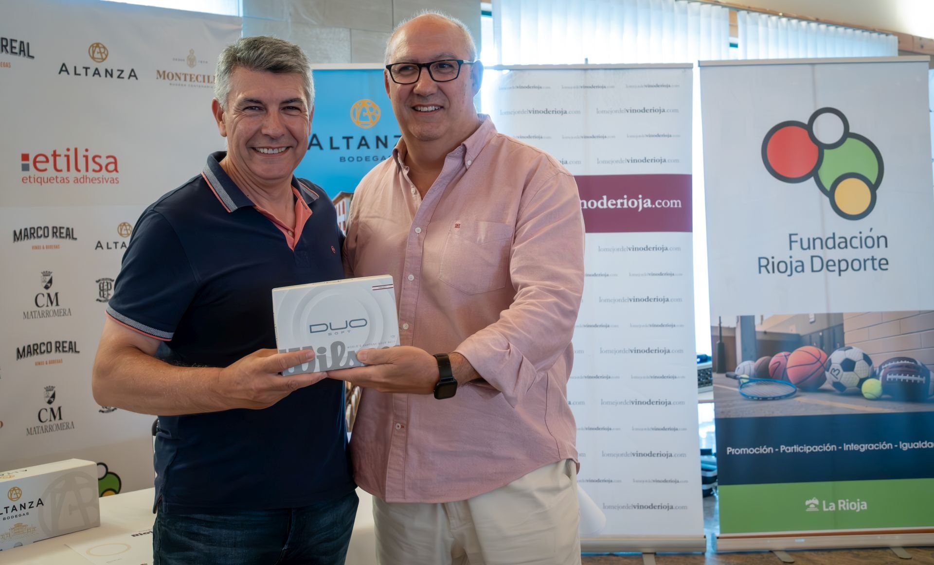 Torneos de golf Rioja&amp;Vino con Bodegas Altanza: entrega de premios y cata