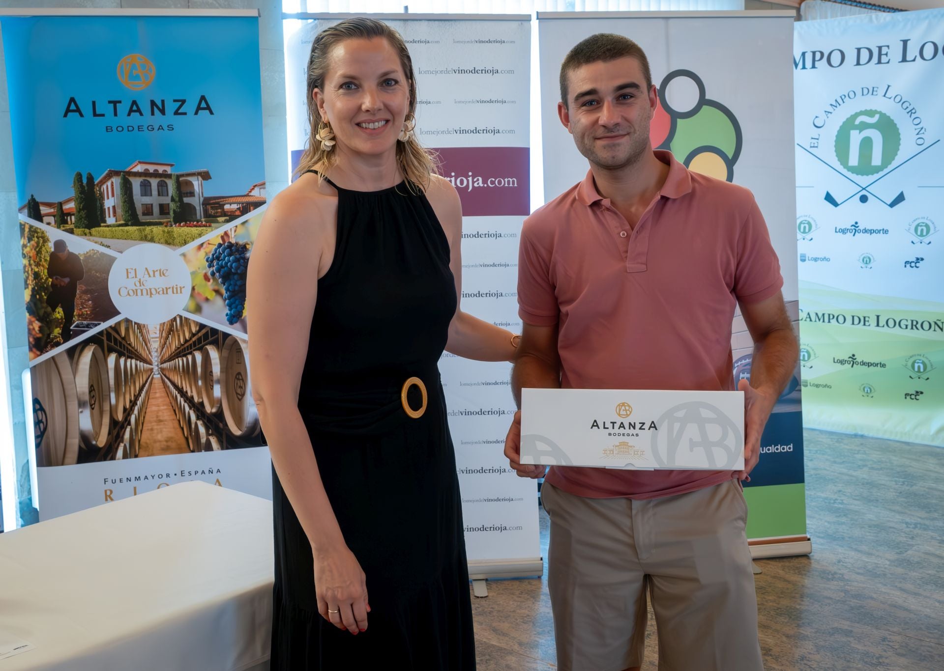 Torneos de golf Rioja&amp;Vino con Bodegas Altanza: entrega de premios y cata