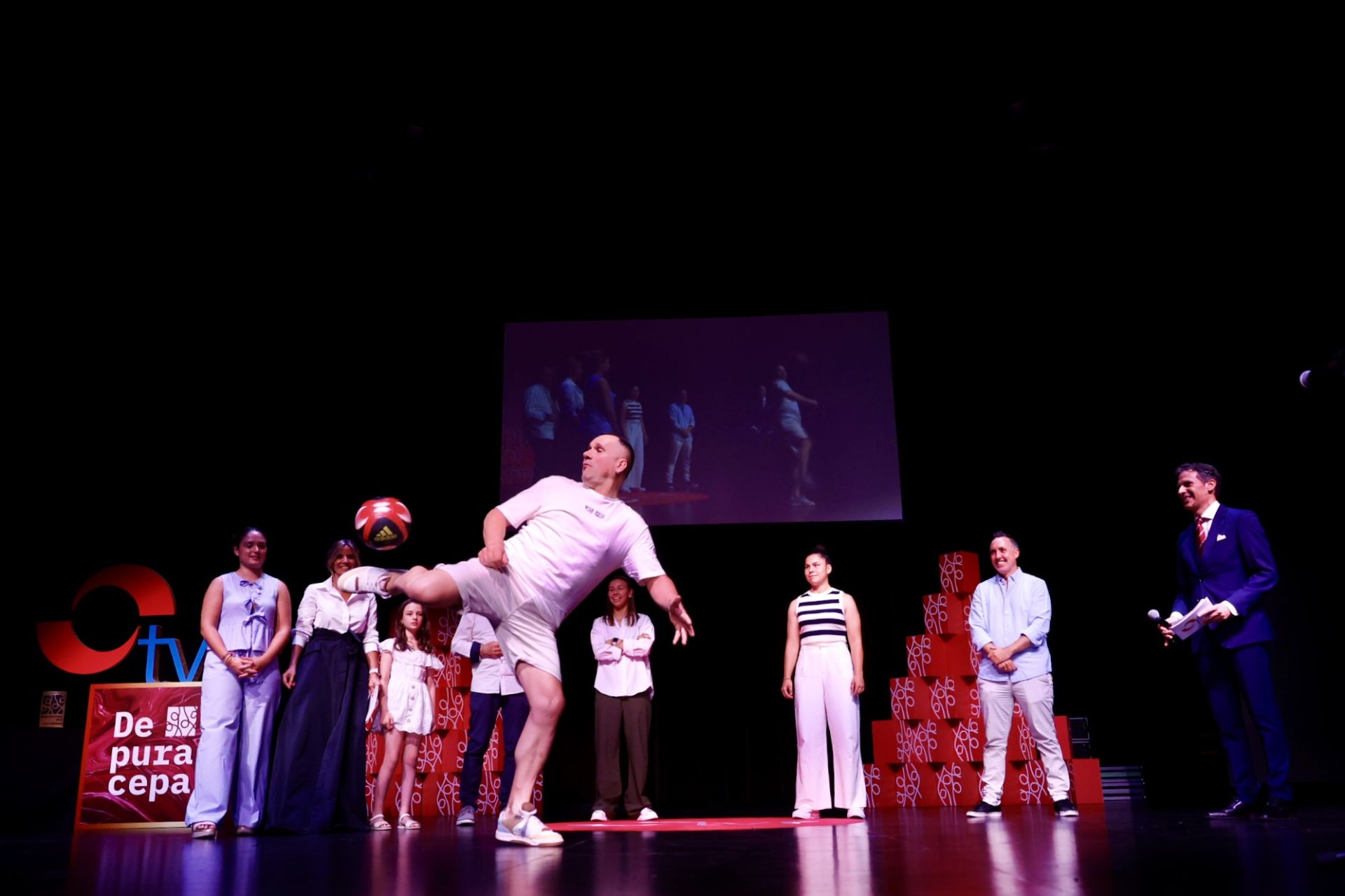 Las mejores imágenes de los premios de TVR