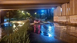 Tormentas de agua y granizo en La Rioja