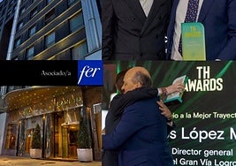 El instante en el que se le concedió el premio.