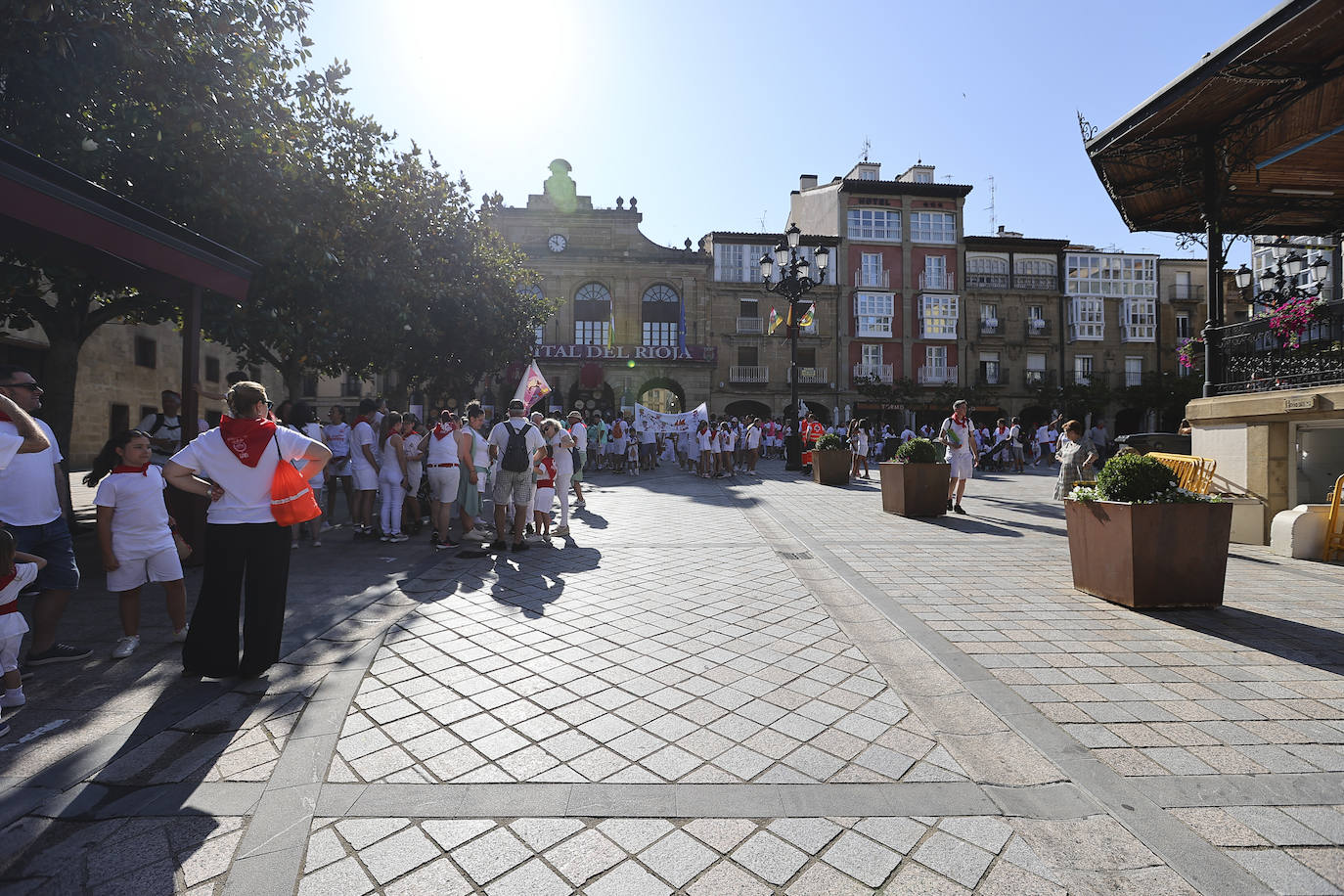 Las imágenes de la Batalla del Vino Infantil de Haro