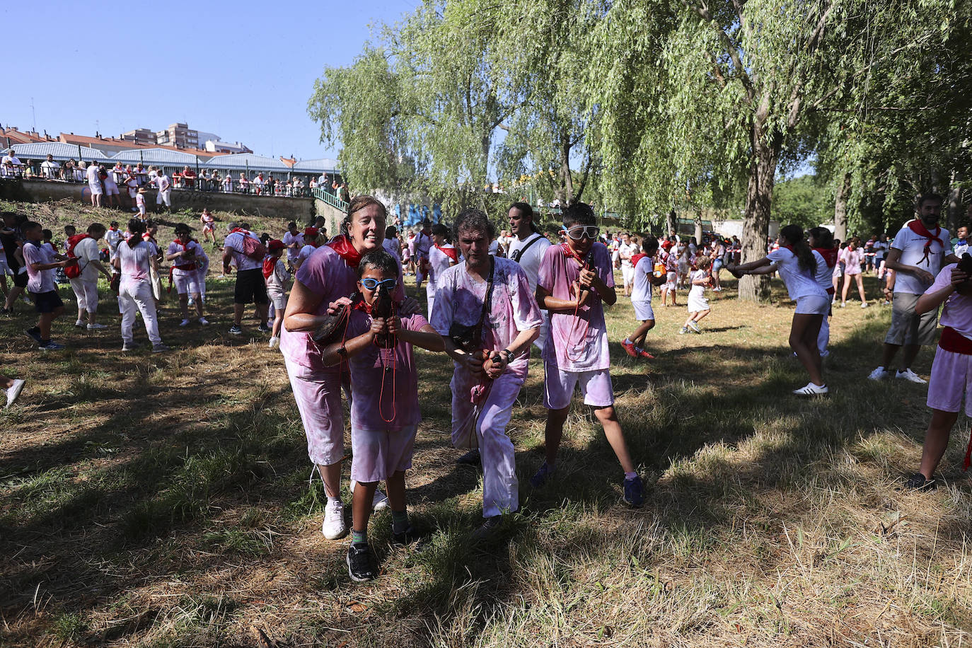 Las imágenes de la Batalla del Vino Infantil de Haro